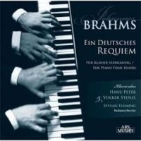 Klavierduo Stenzl - Brahms: Ein Deutsches Requiem in der Gruppe CD / Pop-Rock bei Bengans Skivbutik AB (3043319)