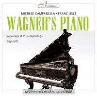 Campanella Michele - Liszt: Wagners Flügel Steinway in der Gruppe CD bei Bengans Skivbutik AB (3043339)