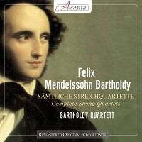 Bartholdy-Quartett - Mendelssohn:Streichquartette in der Gruppe CD bei Bengans Skivbutik AB (3043345)