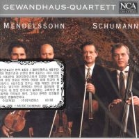 Gewandhaus-Quartett - Mendelssohn,Schumann: Streich- in der Gruppe CD bei Bengans Skivbutik AB (3043415)