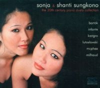 Sungkono Sonja /Sungkono Shanti - 20Th Century Piano Duett in der Gruppe CD bei Bengans Skivbutik AB (3043430)