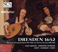 Mertens Klaus/Ensemble Hamburger Ra - Herwich: Dresden 1652 in der Gruppe CD bei Bengans Skivbutik AB (3043434)