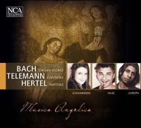 Musica Angelica - Bach, Telemann, Hertel in der Gruppe CD bei Bengans Skivbutik AB (3043468)