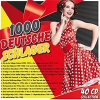 Blandade Artister - 1000 Deutsche Schlager in der Gruppe CD bei Bengans Skivbutik AB (3043529)