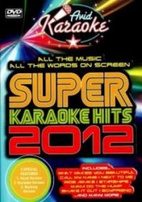 Blandade Artister - Super Karaoke Hits 2012 in der Gruppe DVD & BLU-RAY bei Bengans Skivbutik AB (3044038)