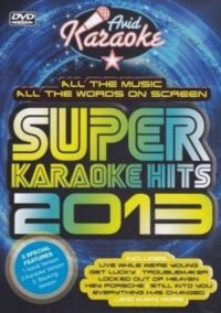 Blandade Artister - Super Karaoke Hits 2013 in der Gruppe DVD & BLU-RAY bei Bengans Skivbutik AB (3044039)