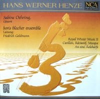 Oehring/Boris Blacher Ensemble/Gold - Henze: Royal Winter Music 2 in der Gruppe CD bei Bengans Skivbutik AB (3044178)