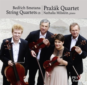 Prazak Quartet / Natalia Milstein - String Quartet No.1 In E Minor 'From My Life' in der Gruppe CD bei Bengans Skivbutik AB (3050913)