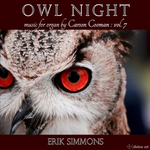 Cooman Carson - Owl Night (Carson Cooman Organ Musi in der Gruppe UNSERE TIPPS / Weihnachtsgeschenktipp CD bei Bengans Skivbutik AB (3127077)