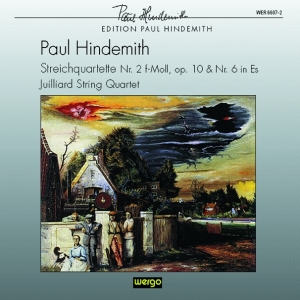 Hindemith Paul - String Quartets Nos. 2 & 6 in der Gruppe CD bei Bengans Skivbutik AB (3217628)