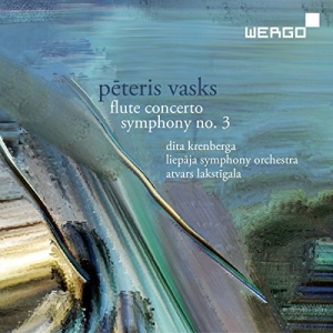 Vasks Peteris - Flute Concerto   Symphony No. 3 in der Gruppe CD bei Bengans Skivbutik AB (3217641)