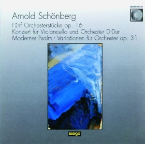 Schönberg Arnold - Fünf Orchesterstücke Op. 16 Cello in der Gruppe CD bei Bengans Skivbutik AB (3218439)