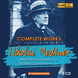 Medtner Nikolai - Complete Works For Violin & Piano in der Gruppe UNSERE TIPPS / Weihnachtsgeschenktipp CD bei Bengans Skivbutik AB (3224244)