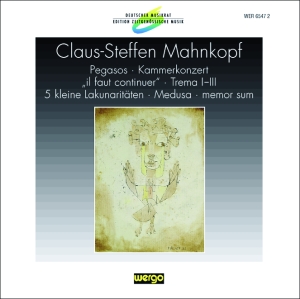 Mahnkopf Claus-Steffen - Pegasos Kammerkonzert Il Faut Con in der Gruppe UNSERE TIPPS / Weihnachtsgeschenktipp CD bei Bengans Skivbutik AB (3236742)