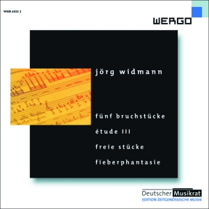 Widmann Jörg - Fünf Bruchstücke Etude Iii Freie in der Gruppe UNSERE TIPPS / Weihnachtsgeschenktipp CD bei Bengans Skivbutik AB (3314224)