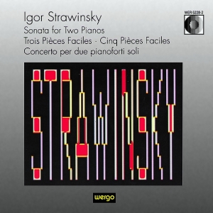 Stravinsky Igor - Sonata For Two Pianos Trois Pièces in der Gruppe CD bei Bengans Skivbutik AB (3322417)