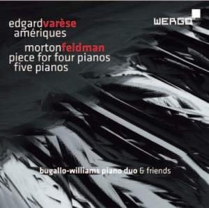 Varèse Edgard Feldman Morton - Amériques (For 2 Pianos, 8 Hands) in der Gruppe CD bei Bengans Skivbutik AB (3322426)