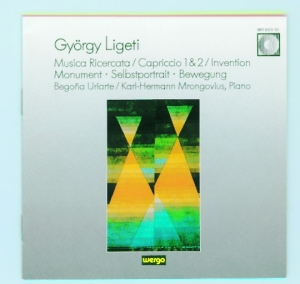 Ligeti György - Musica Ricercata Capriccio 1 & 2 in der Gruppe UNSERE TIPPS / Weihnachtsgeschenktipp CD bei Bengans Skivbutik AB (3323859)