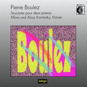 Boulez Pierre - Structures Pour Deux Pianos in der Gruppe CD bei Bengans Skivbutik AB (3329520)