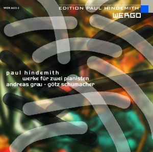 Hindemith Paul - Works For Two Pianos in der Gruppe CD bei Bengans Skivbutik AB (3329531)