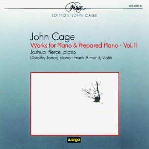 Cage John - Works For Piano & Prepared Piano, V in der Gruppe CD bei Bengans Skivbutik AB (3330219)