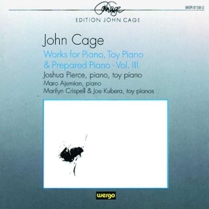 Cage John - Works For Piano, Toy Piano & Prepar in der Gruppe CD bei Bengans Skivbutik AB (3330223)