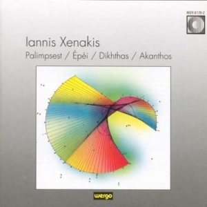 Xenakis Iannis - Palimpsest Épéi Dikhthas Akantho in der Gruppe CD bei Bengans Skivbutik AB (3330224)