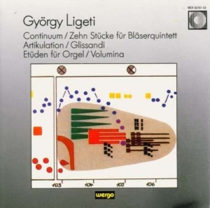 Ligeti György - Continuum 10 Stücke Für Bläserquin in der Gruppe UNSERE TIPPS / Weihnachtsgeschenktipp CD bei Bengans Skivbutik AB (3335742)