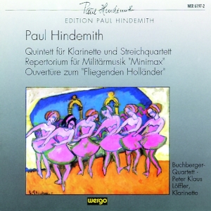 Hindemith Paul - Clarinet Quintet in der Gruppe CD bei Bengans Skivbutik AB (3337673)