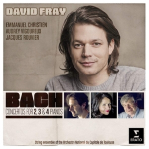 David Fray - Bach: Concertos For 2, 3 And 4 in der Gruppe CD / Klassiskt bei Bengans Skivbutik AB (3460677)