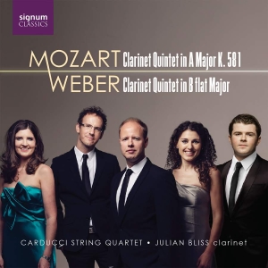 Mozart W A Weber Carl Maria - Clarinet Quintets in der Gruppe UNSERE TIPPS / Weihnachtsgeschenktipp CD bei Bengans Skivbutik AB (3469550)