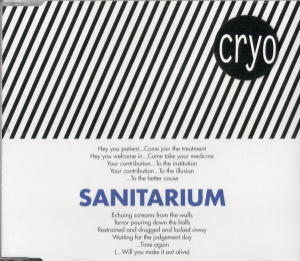 Cryo - Sanitarium in der Gruppe CD bei Bengans Skivbutik AB (3472378)