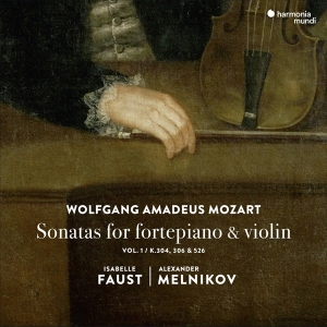 Isabelle Faust - Mozart Sonatas For Fortepiano & Violin Vol.1 in der Gruppe CD bei Bengans Skivbutik AB (3486860)