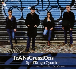 Spiritango Quartet - Transgressions Spiritango Quartet in der Gruppe CD bei Bengans Skivbutik AB (3492837)