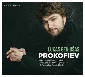 Lukas Geniusas - Prokofiev: Piano Sonatas No. 2 Op. 14 in der Gruppe CD bei Bengans Skivbutik AB (3492846)