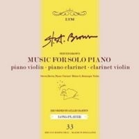 Brown Steven - Music For Solo Piano in der Gruppe CD bei Bengans Skivbutik AB (3494921)