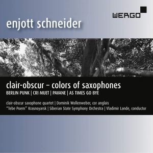 Schneider Enjott - Clair-Obscur – Colors Of Saxophones in der Gruppe UNSERE TIPPS / Weihnachtsgeschenktipp CD bei Bengans Skivbutik AB (3509784)