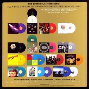 Queen - Compl Studio Albums Ltd Pic (18Lp) in der Gruppe VINYL / Pop bei Bengans Skivbutik AB (3512565)