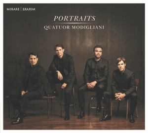 Quatuor Modigliani - Portraits in der Gruppe CD bei Bengans Skivbutik AB (3513378)