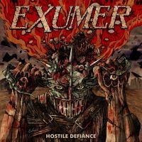 Exumer - Hostile Defiance (Black Lp) in der Gruppe VINYL bei Bengans Skivbutik AB (3521501)