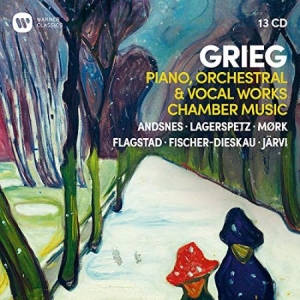 Various Artists - Grieg: Piano, Orchestral & Voc in der Gruppe CD bei Bengans Skivbutik AB (3522731)