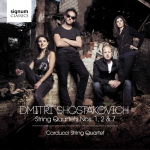 Shostakovich Dmitry - String Quartets Nos. 1, 2 & 7 in der Gruppe UNSERE TIPPS / Weihnachtsgeschenktipp CD bei Bengans Skivbutik AB (3532499)