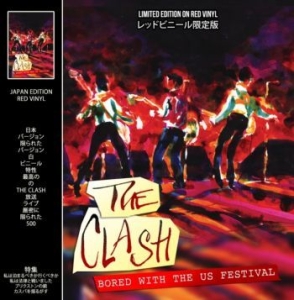 Clash The - Bored With The Us Festival (Red Vin in der Gruppe Minishops / The Clash bei Bengans Skivbutik AB (3566620)