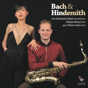 Carl-Emmanuel Fisbach - Bach & Hindemith in der Gruppe CD bei Bengans Skivbutik AB (3672594)