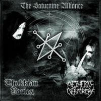 Thokkian Vortex & Aetherius Obscuri - Saturnine Alliance in der Gruppe CD / Hårdrock bei Bengans Skivbutik AB (3723926)