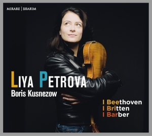 Liya Petrova - Beethoven/Britten/Barber in der Gruppe CD / Klassiskt,Övrigt bei Bengans Skivbutik AB (3760921)