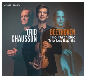 Trio Chausson - Beethoven: Trio L'archiduc/Trio Les Esprits in der Gruppe CD / Klassiskt,Övrigt bei Bengans Skivbutik AB (3760925)