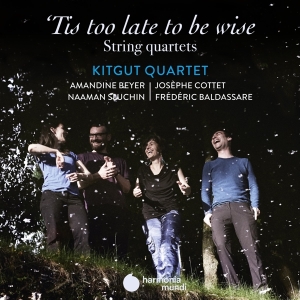 Kitgut Quartet - 'tis Too Late To Be Wise in der Gruppe CD / Klassiskt,Övrigt bei Bengans Skivbutik AB (3760933)