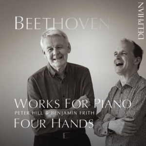 Beethoven Ludwig Van - Works For Piano Four Hands in der Gruppe Externt_Lager / Naxoslager bei Bengans Skivbutik AB (3761713)