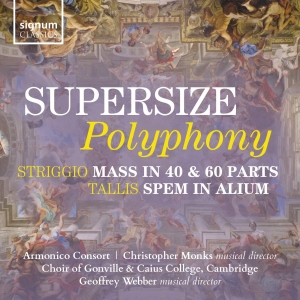 Striggio Alessandro Tallis Thoma - Supersize Polyphony in der Gruppe Externt_Lager / Naxoslager bei Bengans Skivbutik AB (3769115)